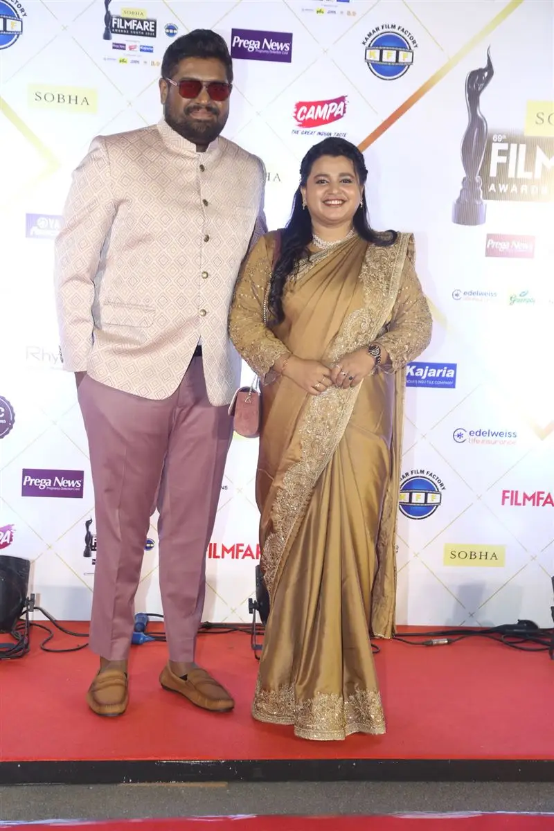 TOLLYWOOD ACTORS AT FILMFARE AWARDS SOUTH 2024 RED CARPET